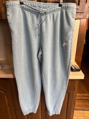 MINT Women’s Nike Baby Blue Sweatpant XL Jogger Drawstring Pockets